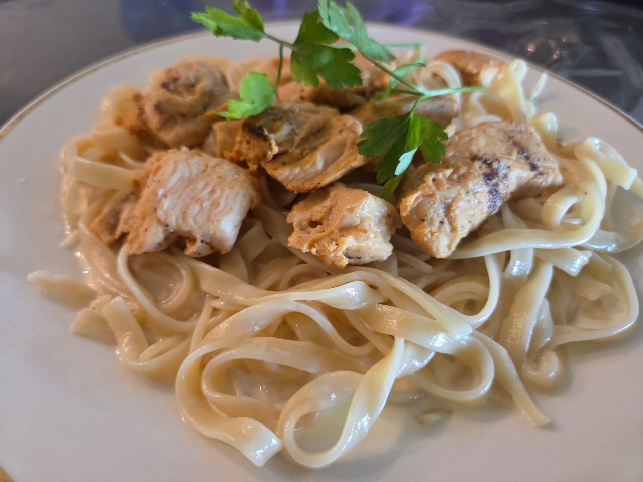 Chicken Alfredo Fettuccine