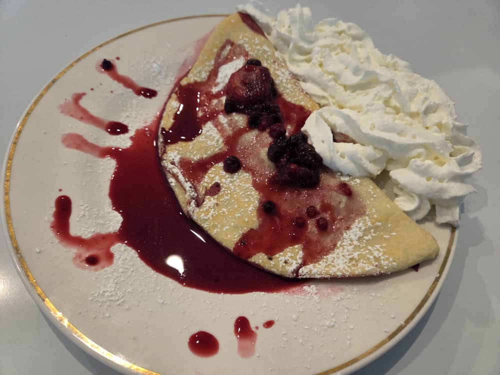 Crepes with Berries