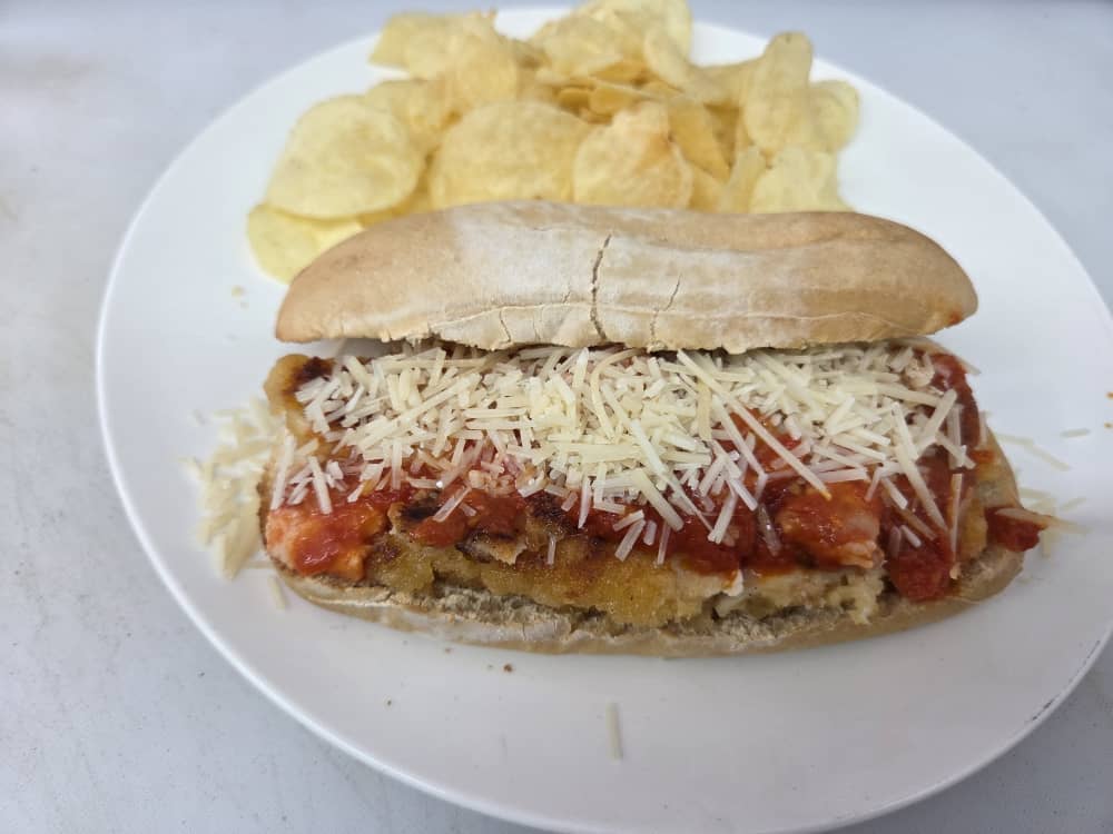 Chiken Parmesan Sandwich