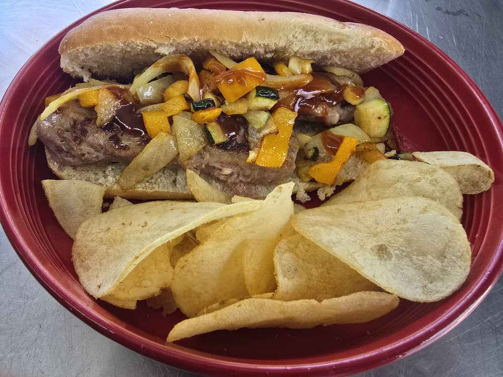 Italian Sausages Sandwich