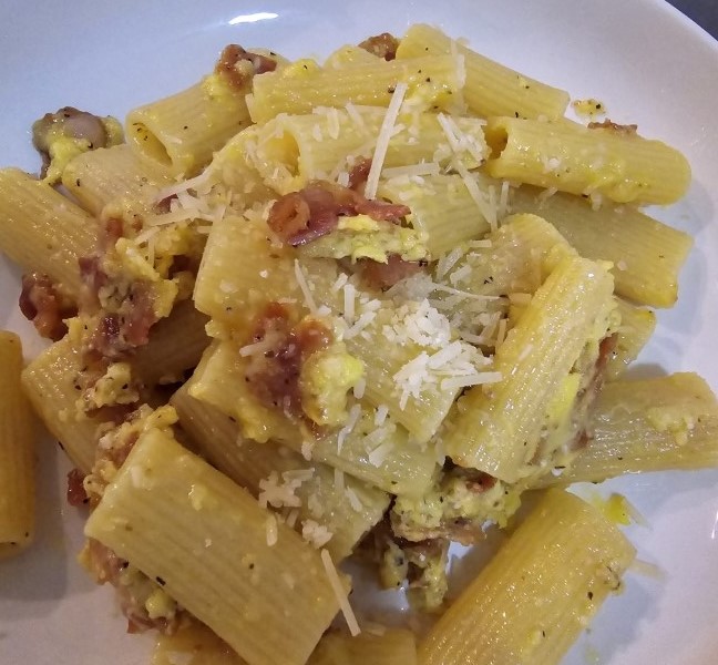 Carbonara Rigatoni/Rigatoni alla Carbonara