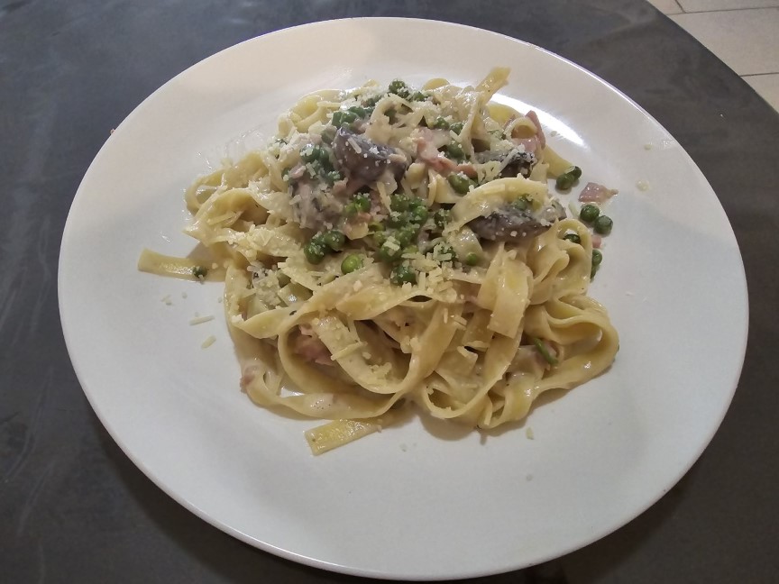 Boscaiola Fettuccine/Fettuccine alla Boscaiola